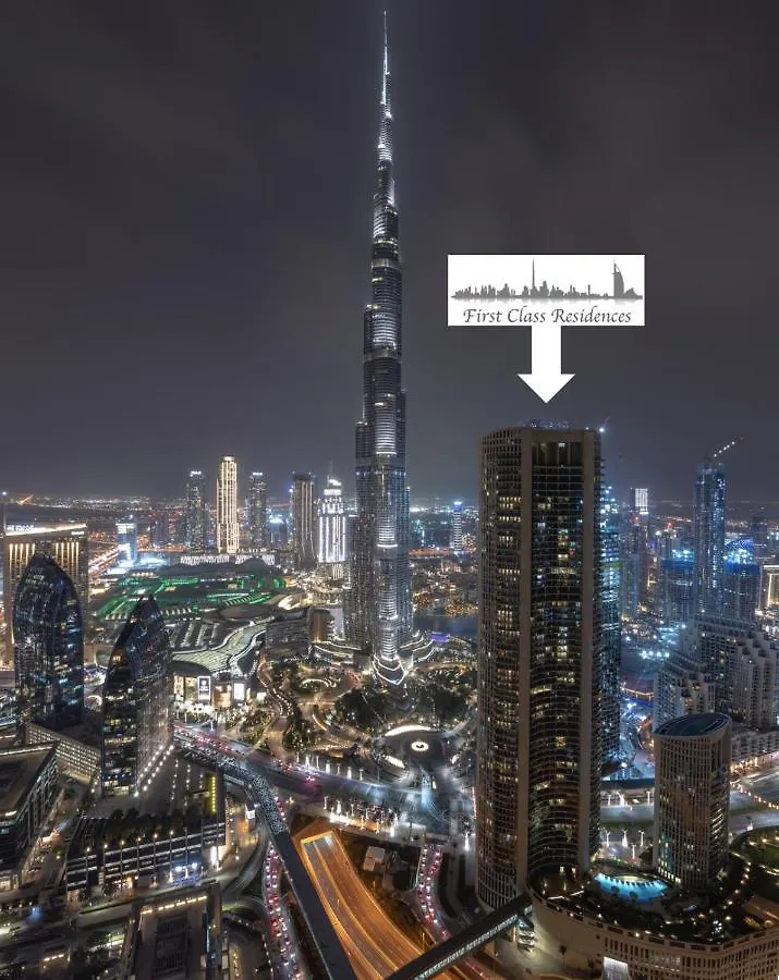 First Class 3Br With Full Dubai Skyline & Sea View Lägenhet Förenade Arabemiraten